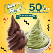 The promotion is available until 31st january 2020 for those who are born in january. Familymart Is Offering 50 Off Any Flavour Sofuto Ice Cream Sofuto Sundae This Hari Raya 2020 Johor Foodie