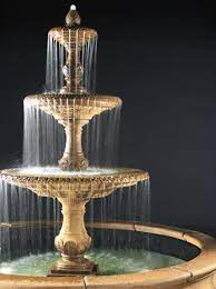 Outdoor tiered fountains are the most popular and recognizable garden fountain design. 3 Tier Four Seasons Outdoor Water Fountain With Bracci Basin