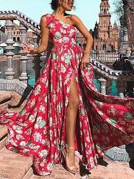 womens swing dress maxi long dress - long sleeve print print fall v neck elegant going out 2020 in 2021 summer maxi dress floral summer floral maxi floral maxi dress on womens swing dress maxi long
