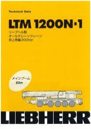 Liebherr Ltm1200n 1 All Terrain Crane Cranepedia