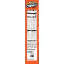 We did not find results for: Cap N Crunch S Peanut Butter Crunch Sweetened Corn Oat Cereal Cereal Priceless Foods