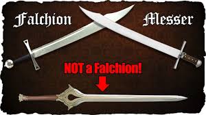 Falchion definition, a broad, short sword having a convex edge curving sharply to the point. Falchion Or Messer Definition And Differences Youtube
