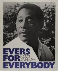 Charles Evers, a civil rights veteran and the older brother of Medgar  Evers, was born #OTD in 1922 in Decatur. After Medgar's assassination in  1963, Charles carried
