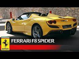 Ferrari F8 Spider - Official Video - Youtube Ferrari Power Cars Super Cars