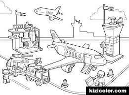 They are for kidsof all ages and artistic skills. Airport Coloring Pages Coloring Home