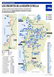 Mapa dos hotéis de coquimbo. Infografia Mapa Turistico Region De Coquimbo Coquimbo Informa