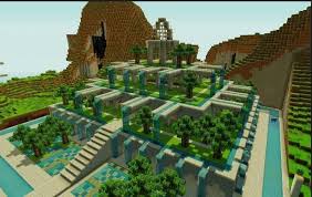 Love the idea of a garden with a roof. Garden For Minecraft Build Ideas For Android Apk Download
