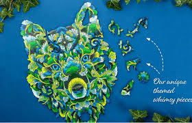 Founder of national jigsaw day: Jigsaw Puzzles With Whimsy Pieces
