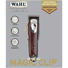 The wahl magic clip cordless clipper delivers the sharp performance that barbers and hairdressers demand with the freedom of a cordless clipper. Wahl Profi 5 Sterne Magische Clip Schnurlos Haarschneider Uk Torkeln Zahn Klinge Ebay