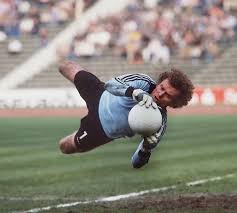 The Legendary German And Bayern Munchen Goalkeeper Sepp Maier In Action Goalkeeper Sepp Maier Bayern