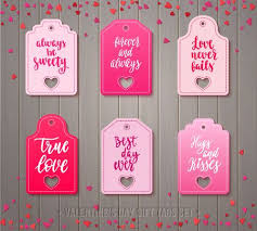 Best valentine gift famous quotes & sayings: Set Of Valentine S Day Gift Tags With Decorative Elements And Royalty Free Cliparts Vectors And Stock Illustration Image 69471051