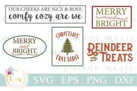 Please purchase extended license ($3) for commercial use. Christmas Cut File Bundle Graphic By Kristina Marie Design Creative Fabrica