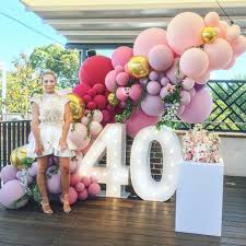 Birthday Activities For Adults Sydney 2 159 Likes 32 Comments Sydney Balloon Stylist Quirkyballoons On Instagr In 2020 40th Birthday Balloons 40th Birthday Party Decorations 40th Birthday Decorations