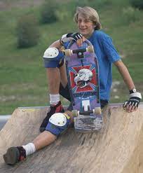 A young tony hawk on the venice ledge. A Young Tony Hawk Iconic Historical Photos
