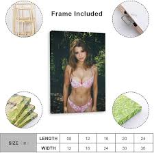 IYALVNR Brooke Monk Model Sexy Art Poster45 Canvas Art Wall Poster Printing  Office Bedroom Aesthetic Poster Living Room 16x24inch(40x60cm) Frame-style  : Amazon.ca: Home