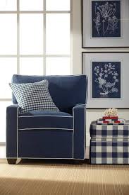 Ethan Allen Towson Bennett Chair Love All These Patterns And Colors Blue White Decor Blue Decor Home Decor