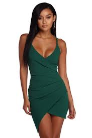 All That Strap Mini Dress Homecoming Dresses Tight Green Homecoming Dresses Mini Dress