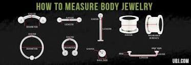Body Jewelry Sizes to Know Other than Gauge (and How to Measure ...