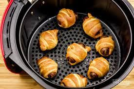 Air Fryer Pigs In A Blanket Recept Airfryer Recepten Hapjes Recepten