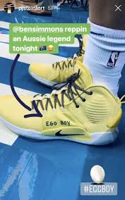 Simmons has been involved in numerous charitable causes since joining the nba. Why Ben Simmons Writing Egg Boy On His Sneakers Is So Important To Australians Sbnation Com