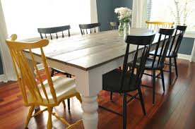 The slightly tapered trestle legs are easy to build while giving the table a. 7 Diy Farmhouse Tables With Free Plans Making Joy And Pretty Things