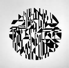 Black And White Graphic Design Simplicity Does Not Precede Complexity But Follows It Abstract Geometric Art Geometric Art Geometric