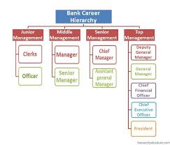 A Hierarchy Of Bank Career Progression This Article Will Help Those Students In Getting A Detailed Knowledge About The B Executive Jobs Clerical Jobs Hierarchy