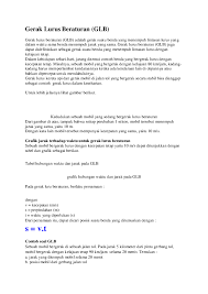 Check spelling or type a new query. Doc Gerak Lurus Beraturan Ramadhani W Putra Academia Edu