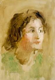 Bernique Longley (nm, 1923 1999) Casein Painting