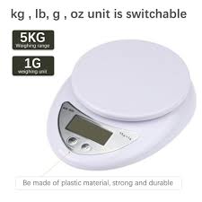 1 kilogram is equal to 2.2046226218488 pounds. 5kg 1g Digital Kitchen Food Scale For Cooking Barking Grams Ounces Pound Kilogram Units Switchable Buy At A Low Prices On Joom E Commerce Platform