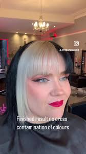 Black and White Hair: Edgy Split Dyed Inspiration