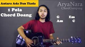 Chord Gampang Antara Ada Dan Tiada Utopia By Arya Nara Tutorial Gitar Untuk Pemula Youtube