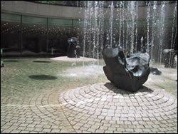 Sunken Garden 1961 64 Artist Isamu Noguchi Location The Chase Manhattan Bank Plaza Waterscape Design Public Art Waterscape