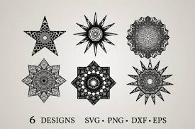 See the presented collection for moon svg. Star Mandala Svg Graphic By Euphoria Design Creative Fabrica