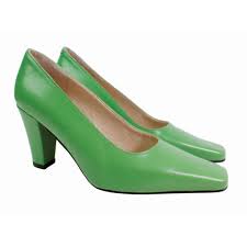 Lala Italian Lime Women Leather Pumps