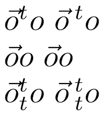 Vector Arrow With Superscript Tex Latex Stack Exchange