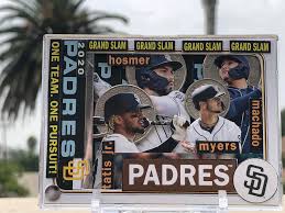 Then move on to the next card!* *hint: Slam Diego Custom Baseball Card In Honor Of The Padres Making History Last Night Baseballcards