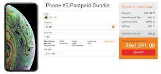 Every plan responds to 5g*1. Save Myr1 350 On The Iphone Xs With U Mobile