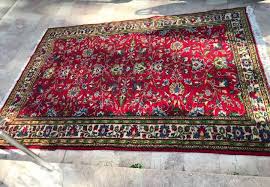 El dokuma ısparta halı 2.25 boy 1.20 en. Demirci El Dokuma 6 Metrekare Canli Renlerde Yun Hali 22569 Garaj Antik