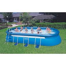 Intex 20 X 12 X 48 Oval Frame Easy Set Swimming Pool Walmart Com Swimming Pools Intex Swimming Pool Easy Set Pools