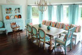 You have searched for aqua dining chairs and this page displays the best product matches we have for aqua dining chairs to buy online in august 2021. Coastal Dining Room With Bright Aqua Furnishings Hgtv