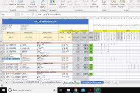 You can use the daily view if you want to generate a. Construction Budget Excel Template Cost Control Template Webqs