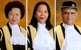 The court of appeal sitting in lagos, thursday, dismissed the peoples' democratic party, pdp, appeal, seeking to disqualify the court also dismissed the arguments of the appellants that the 2nd respondent had irreconcilable names. Women Judges Set To Rock Federal Court Free Malaysia Today Fmt