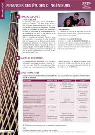 Vous devrez retirer un dossier auprès du service des relations internationales de votre établissement qui assure le paiement des aides à la mobilité internationale. Calameo Estp Concours Financement 2017