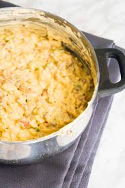 Put the macaroni and cheese in the casserole dish and add the breadcrumbs on top. Meat Lover S Mac And Cheese This Is Not Diet Food