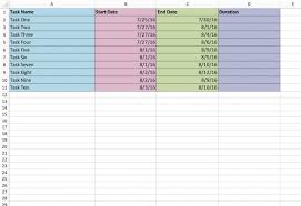 Free Gantt Chart Template For Excel Download Teamgantt