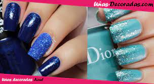 Atrevete a salir de los acabados normales de gelish, mira estas uñas azules matte combinadas con beige y uno que otro detallito u aplicación. Disenos Y Modelos De Unas Decoradas En Color Azul