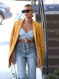 #hailey baldwin #hailey bieber #hailey baldwin style #hailey bieber style #justin bieber #candids #west hollywood #'20 #sneakers #nike #pants. Hailey Bieber Knows The Power Of This Simple Street Style Trick Vogue
