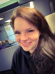 I've pierced Ashley many times! Super awesome girl! This time she has a big  beautiful smile after we did her beautiful new Medusa Piercing! She chose a  Blue Opal and it looks