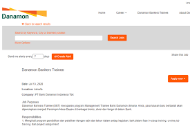 Bandara deo sorong, jl basuki rahmat km 7,5 sorong, papua barat. Bank Danamon Buka Lowongan Kerja Ini Informasi Lengkapnya Halaman All Kompas Com